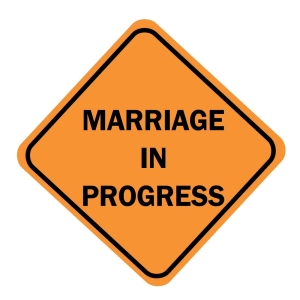 marriage in progress